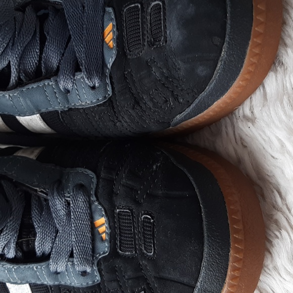 Adidas Top Sala Classic Black/White Indoor Soccer Shoes US 6.5 boys - Picture 3 of 11